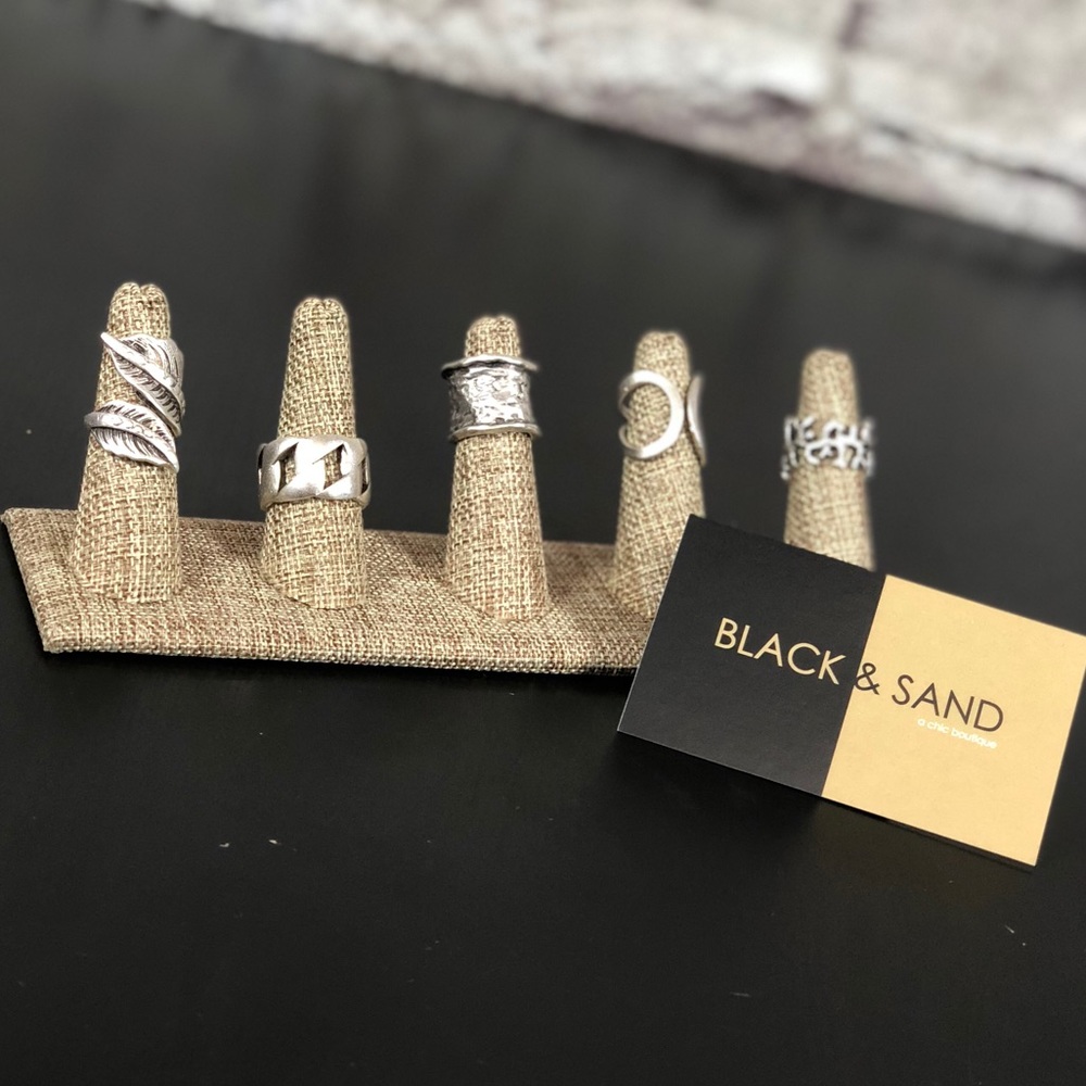 New Silver tone Adjustable ring Turkish Design - Picture 6 of 6